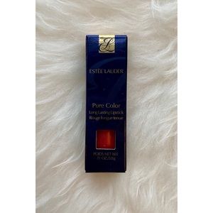 Estée Lauder Pure Color Long-Lasting Lipstick Nectarine Shimmer New in Box